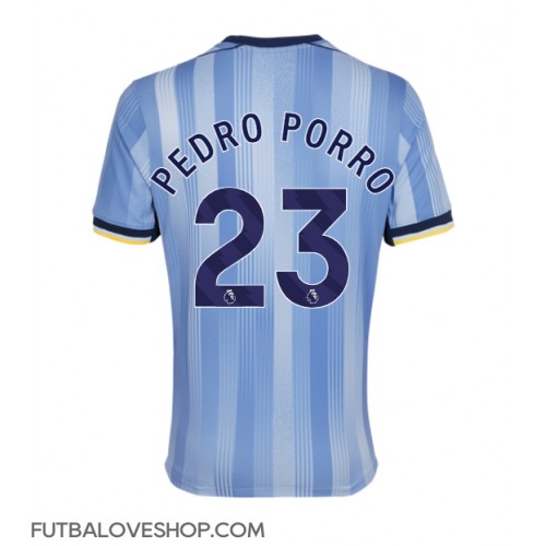 Dres Tottenham Hotspur Pedro Porro #23 Preč 2024-25 Krátky Rukáv